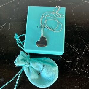 RETIRED Tiffany & Co. Large Heart Necklace